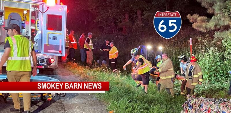 Driver Pulled From Crumpled Semi In Early Morning I65 Crash