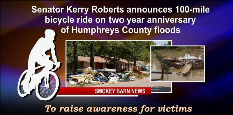 Sen. Roberts Rides Again-> To Remember Those Lost In Humphreys County Flood