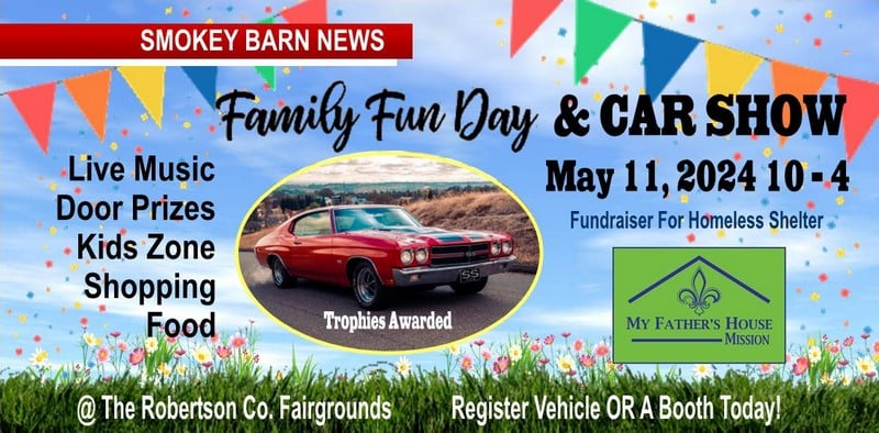 Car Show/Family Fun Day Fundraiser Set For Homeless Shelter
