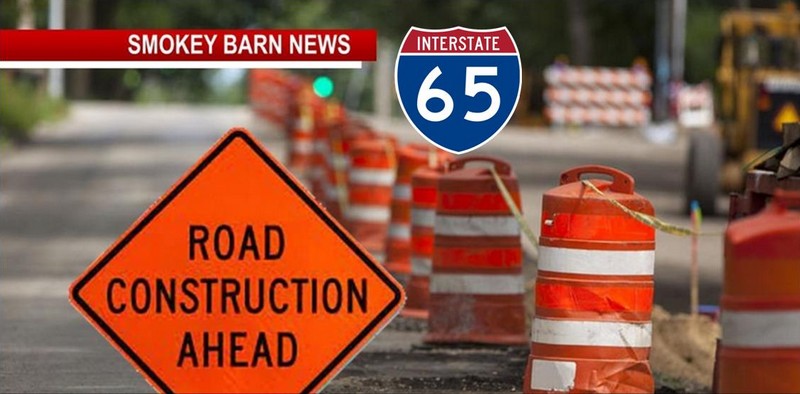 TDOT To Conduct I65 Lane Closures To Patch Potholes From Winter Storm