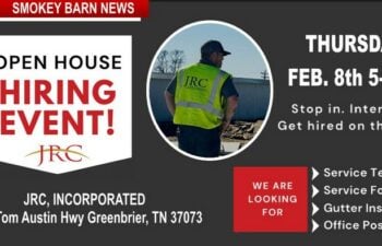 JRC Inc. Holding Hiring Event “Come talk with us!”