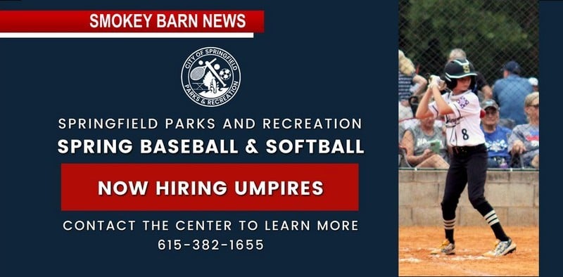 Batter Up!! Umpires Needed in Springfield! Sign Up TODAY