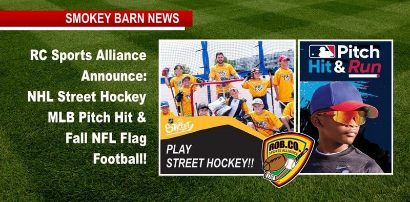 Join the Fun: NHL Street Hockey, MLB Pitch Hit, and Fall NFL Flag Football for Kids!