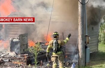 Fireworks Ignite Two Buildings & Adjacent Home Near Springfield