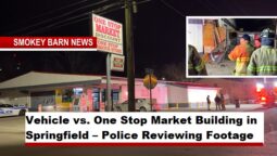Vehicle vs. One Stop Market Building in Springfield – Police Reviewing Footage