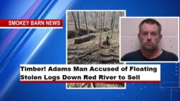 Timber! Adams Man Accused of Floating Stolen Logs Down Red River to Sell