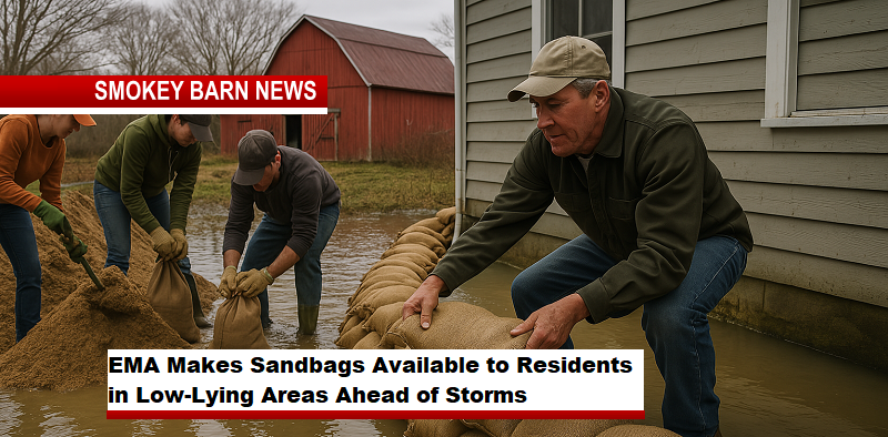 EMA Makes Sandbags Available to Residents in Low-Lying Areas Ahead of Storms