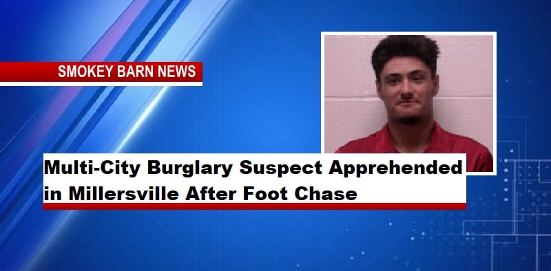 Multi-City Burglary Suspect Apprehended in Millersville After Foot Chase