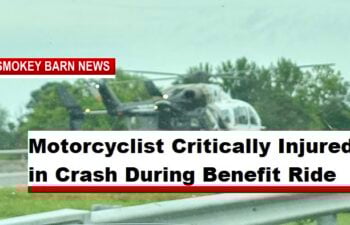 Motorcyclist Critically Injured in Crash During Benefit Ride 