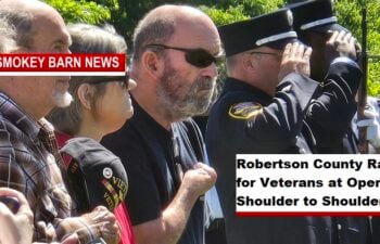 Robertson County Rallies for Veterans / WWII Vet Honored at Operation Shoulder to Shoulder