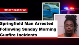 Springfield Man Arrested Following Sunday Morning Gunfire Incidents