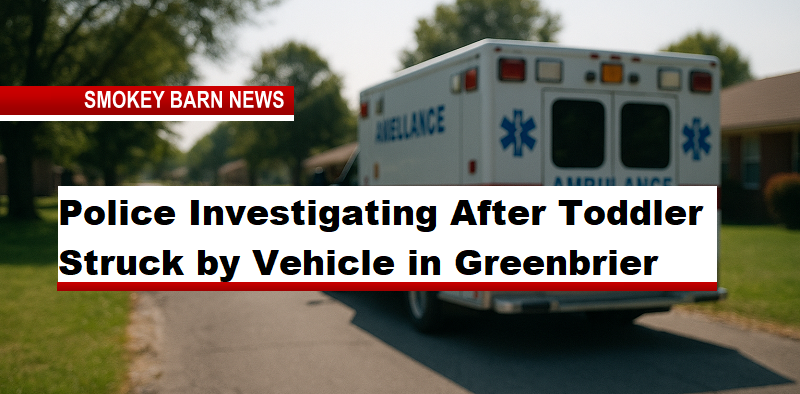 Police Investigating After Toddler Struck by Vehicle in Greenbrier