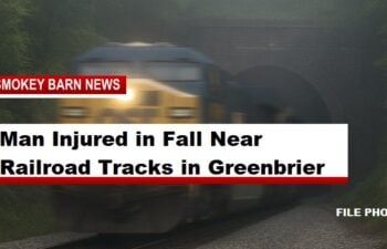 Man Rescued After 40-Foot Fall Near Railroad Tracks in Greenbrier