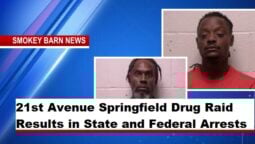 21st Avenue Springfield Drug Raid Results in State and Federal Arrests