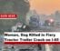 Woman, Dog Killed in Fiery Tractor Trailer Crash on I-65