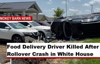 Food Delivery Driver Killed After Rollover Crash in White House