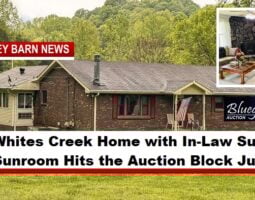 Whites Creek Home with In-Law Suite & Sunroom Hits the Auction Block June 14