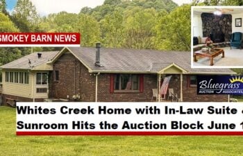 Whites Creek Home with In-Law Suite & Sunroom Hits the Auction Block June 14