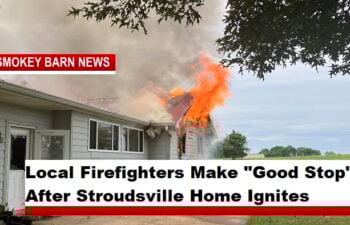 Local Firefighters Make “Good Stop” After Stroudsville Home Ignites