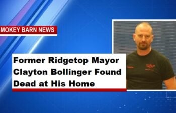 Former Ridgetop Mayor Clayton Bollinger Found Dead at His Home