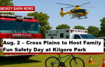 Aug. 2 – Cross Plains to Host Family Fun Safety Day at Kilgore Park