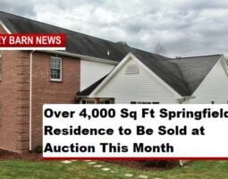 Over 4,000 Sq Ft Springfield Residence to Be Sold at Auction This Month