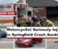 Motorcyclist Seriously Injured in Springfield Crash Sunday