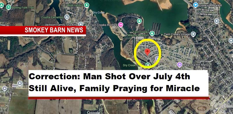 Correction: Man Shot Over July 4th Still Alive, Family Praying for Miracle