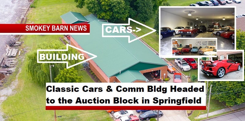 Classic Cars & Comm Bldg Headed to the Auction Block in Springfield