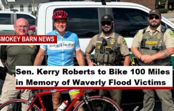 Sen. Kerry Roberts to Bike 100 Miles in Memory of Waverly Flood Victims