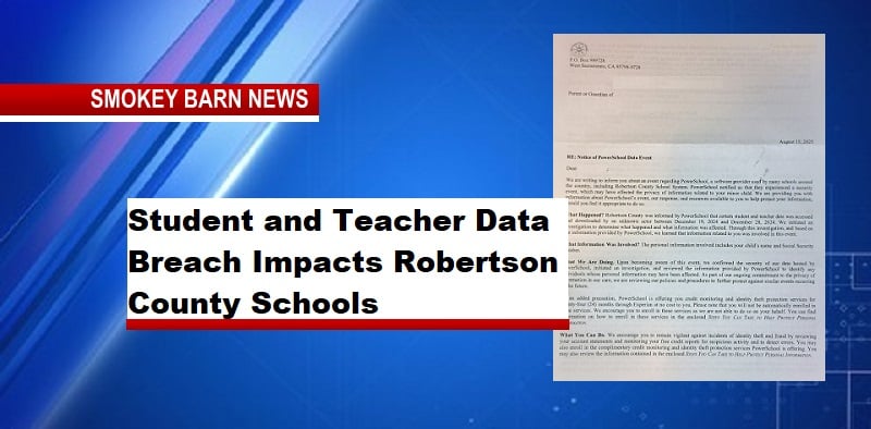 Student and Teacher Data Breach Impacts Robertson County Schools