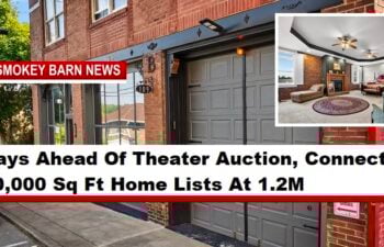 Days Ahead Of Theater Auction, Connected 10,000 Sq Ft Home Lists At 1.2M