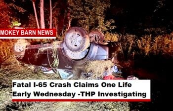 Fatal I-65 Crash Claims One Life Early Wednesday -THP Investigating
