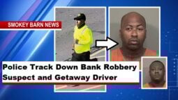 Police Track Down Bank Robbery Suspect and Getaway Driver