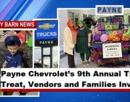 Payne Chevrolet’s 9th Annual Truck or Treat, Vendors and Families Invited