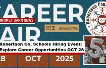 Robertson Co. Schools Hiring Event: Explore Career Opportunities OCT 28