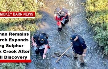 Human Remains Search Expands Along Sulphur Fork Creek After Skull Discovery