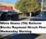 Whire House (TN) Rollover Blocks  Raymond Hirsch Pkwy Wednesday Morning