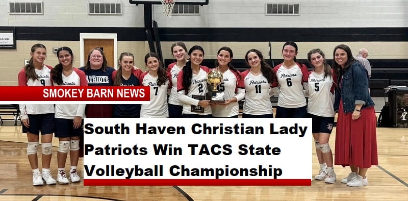 South Haven Christian Lady Patriots Win TACS State Volleyball Championship