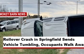 Rollover Crash in Springfield Sends Vehicle Tumbling, Occupants Walk Away