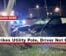 Car Strikes Utility Pole, Driver Not Found