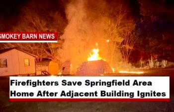 Firefighters Save Springfield Area Home After Adjacent Building Ignites