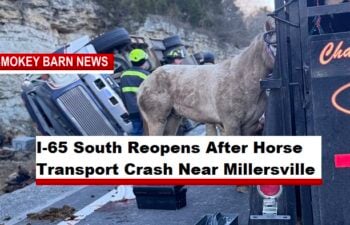 I-65 South Reopens After Horse Transport Crash Near Millersville