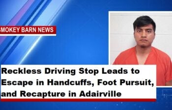 Reckless Driving Stop Leads to Escape in Handcuffs, Foot Pursuit, and Recapture in Adairville