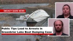 Public Tips Lead to Arrests in Greenbrier Lake Boat Dumping Case