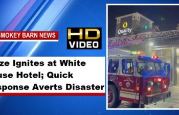 Blaze Ignites at White House Hotel; Quick Response Averts Disaster