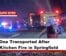 One Transported After Kitchen Fire in Springfield