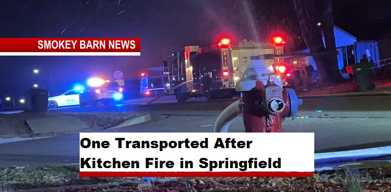 One Transported After Kitchen Fire in Springfield - Smokey Barn News
