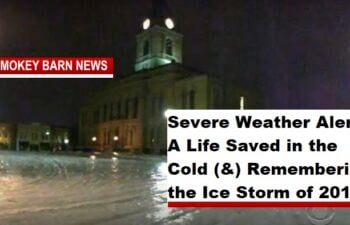 Severe Weather Alert, A Life Saved in the Cold (&) Remembering the Ice Storm of 2015