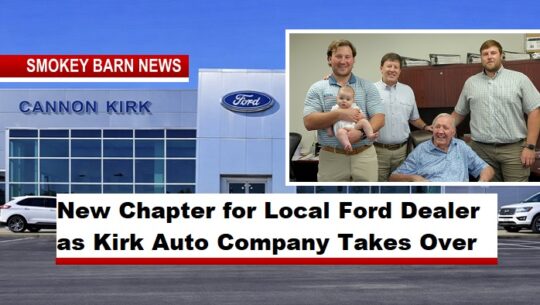 New Chapter for Local Ford Dealer as Kirk Auto Company Takes Over